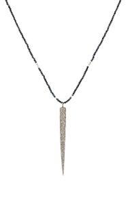 Feathered Soul Power Necklace-colorless