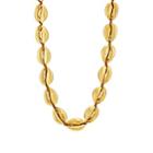Tohum Design Women's Large Shell Necklace-gold