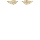 Jennifer Meyer Women's Diamond Mini Leaf Stud Earrings