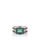 Cathy Waterman Women's Thorn Ring-green