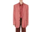 Balenciaga Men's Checked Wool-silk Three-button Sportcoat