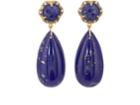 Cathy Waterman Women's Lapis Lazuli & Diamond Drop Earrings