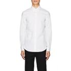 Calvin Klein 205w39nyc Men's Embroidered Cotton Poplin Shirt-white