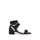 Christian Louboutin Women's Multipot Leather Sandals - Black