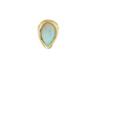 Julie Wolfe Women's Opal Stud Earring - Blue