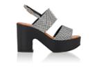 Robert Clergerie Women's Emple Leather Platform Sandals