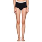Rochelle Sara Women's Emily High-waist Bikini Bottom-black