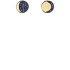 Pamela Love Fine Jewelry Women's Moon Phase Mismatched Stud Earrings-gold