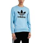 Adidas Men's Have A Good Time-intarsia Cotton Sweater - Lt. Blue