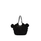 Ulla Johnson Women's Lalo Mini Straw Tote Bag - Black