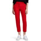 Robert Rodriguez Women's Cady Slim Crop Trousers - Red