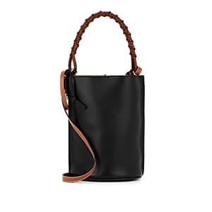 Loewe Women's Gate Leather Bucket Bag - Black