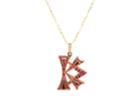 Judy Geib Women's K Pendant Necklace