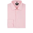 Barneys New York Men's Checked Cotton Poplin Shirt-pink