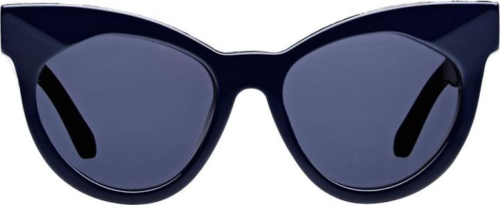 Karen Walker Starburst Sunglasses-blue