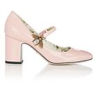 Gucci Women's Lois Patent Leather Mary Jane Pumps - Pink