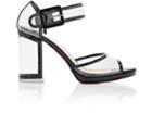 Christian Louboutin Women's Barbaclara Patent Leather & Pvc Platform Sandals