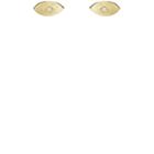 Jennifer Meyer Women's Mini Evil Eye Stud Earrings-gold