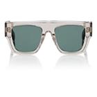 Cline Women's Squared Aviator Sunglasses-light Gray