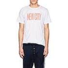 Saturdays Nyc Men's New City Cotton Jersey T-shirt-white