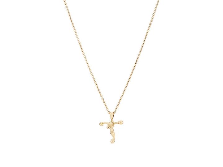 Dean Harris Men's Cross On Chain Necklace