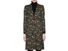 Dries Van Noten Women's Peacock-pattern Jacquard Coat