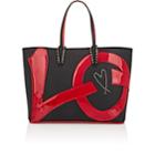 Christian Louboutin Women's Cabata Leather Tote Bag-blk, Blk, Sed