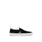 Common Projects Men's Suede Slip-on Sneakers - Black