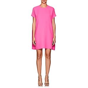 Lisa Perry Women's Flyaway Silk Crepe Dress-pink