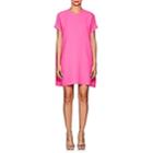 Lisa Perry Women's Flyaway Silk Crepe Dress-pink