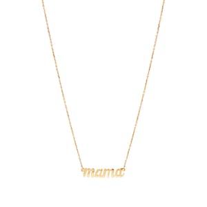 Bianca Pratt Women's Mama Nameplate Necklace - Gold