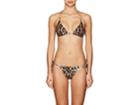 Dolce & Gabbana Women's Leopard-print Triangle Bikini Top