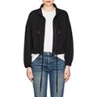 Frame Women's Cotton Terry Crop Jacket-black