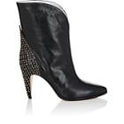 Givenchy Women's Studded-heel Leather Ankle Boots-black