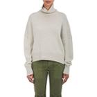 Nili Lotan Women's Serinda Wool-cashmere Turtleneck Sweater-light Gray