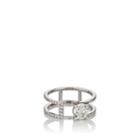 Yama Women's Engagement Ring - Silver