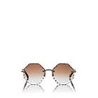 Chlo Women's Rosie Sunglasses - 742-gold, Gradient Brown