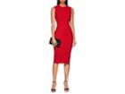 Victoria Beckham Women's Bonded Crepe Fitted Dress
