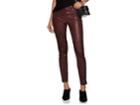 J Brand Women's L8001 Mid-rise Super-skinny Leather Jeans
