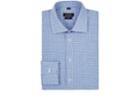 Barneys New York Men's Checked Linen-cotton Dress Shirt