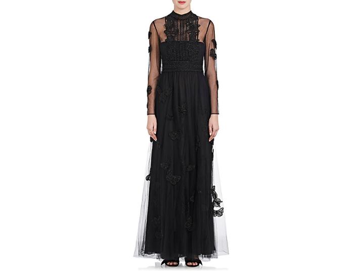 Valentino Women's Bead-embellished Tulle Gown