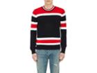Givenchy Men's Striped Cotton Crewneck Sweater