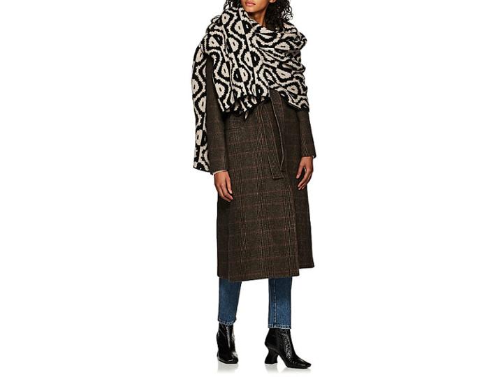 Dries Van Noten Women's Intarsia-knit Wool-blend Scarf