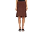 Balenciaga Women's Pleated-hem Cotton Skirt