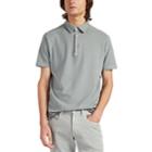 Loro Piana Men's Cotton Piqu Polo Shirt - Gray