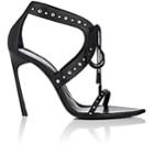 Saint Laurent Women's Talitha Leather Sandals-black