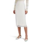 Proenza Schouler Women's Compact Knit Pencil Midi-skirt - Offwhite