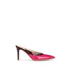 Gianvito Rossi Women's Patent Leather Mules - Md. Pink