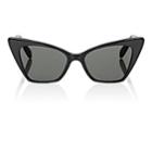 Saint Laurent Women's Sl244 Victoire Sunglasses-black