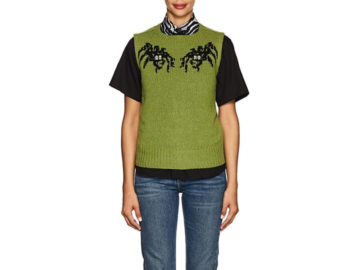 Prada Women's Spider-knit Wool-cashmere Sweater